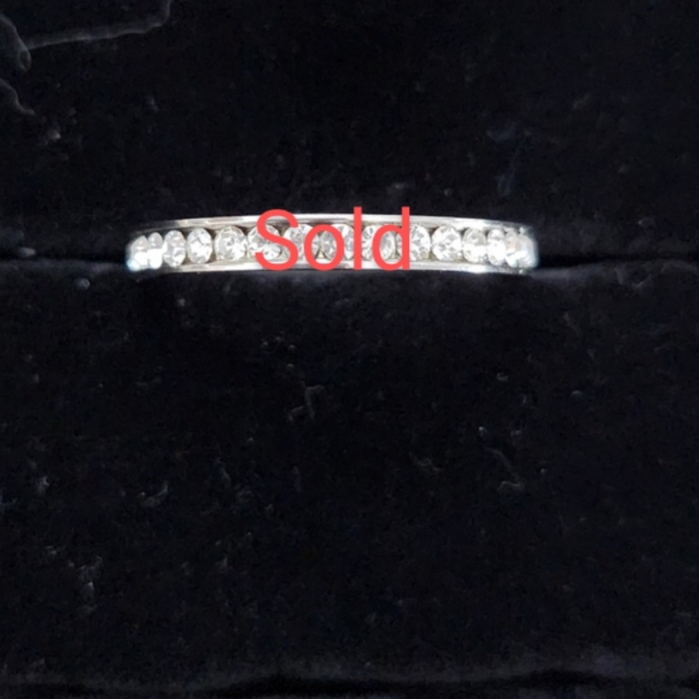 NEW Sizes 11-12 Genuine Sterling Silver Rings - Picture 5 of 5